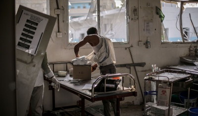 Yemen, MSF hospital destroyed by bombing